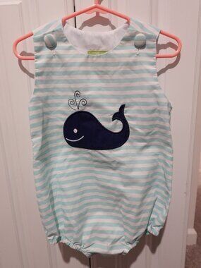 Classic Whimsy Boys Bubble Romper: 9M